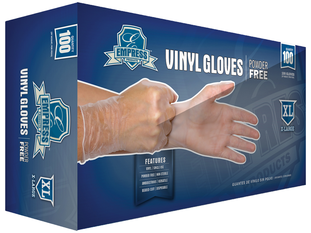 Vinyl Powder Free Disposable Gloves